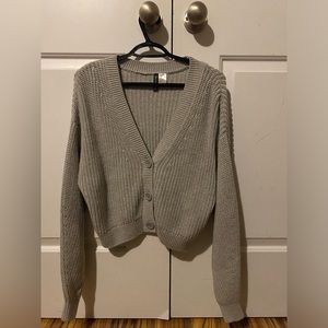 H&M Grey Cardigan